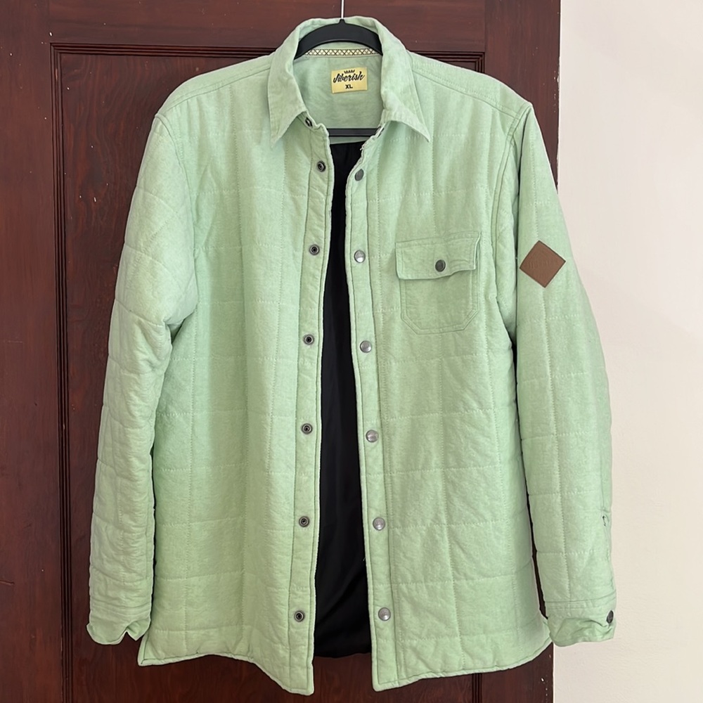 Mens Jiberish quilted jacket - Picture 4 of 5